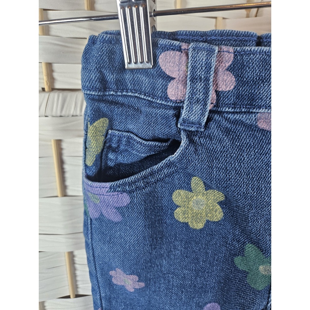 Garanimals Girls Floral Jeans Sz 4T Bloomcore Play School - Picture 5 of 16